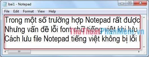 2023 Sửa lỗi font khi lưu nội dung tiếng Việt trên Notepad