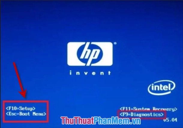 Liên kết BIOS của Máy tính xách tay HP
