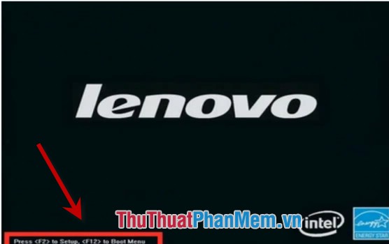 Liên kết đến BIOS máy tính xách tay Lenovo