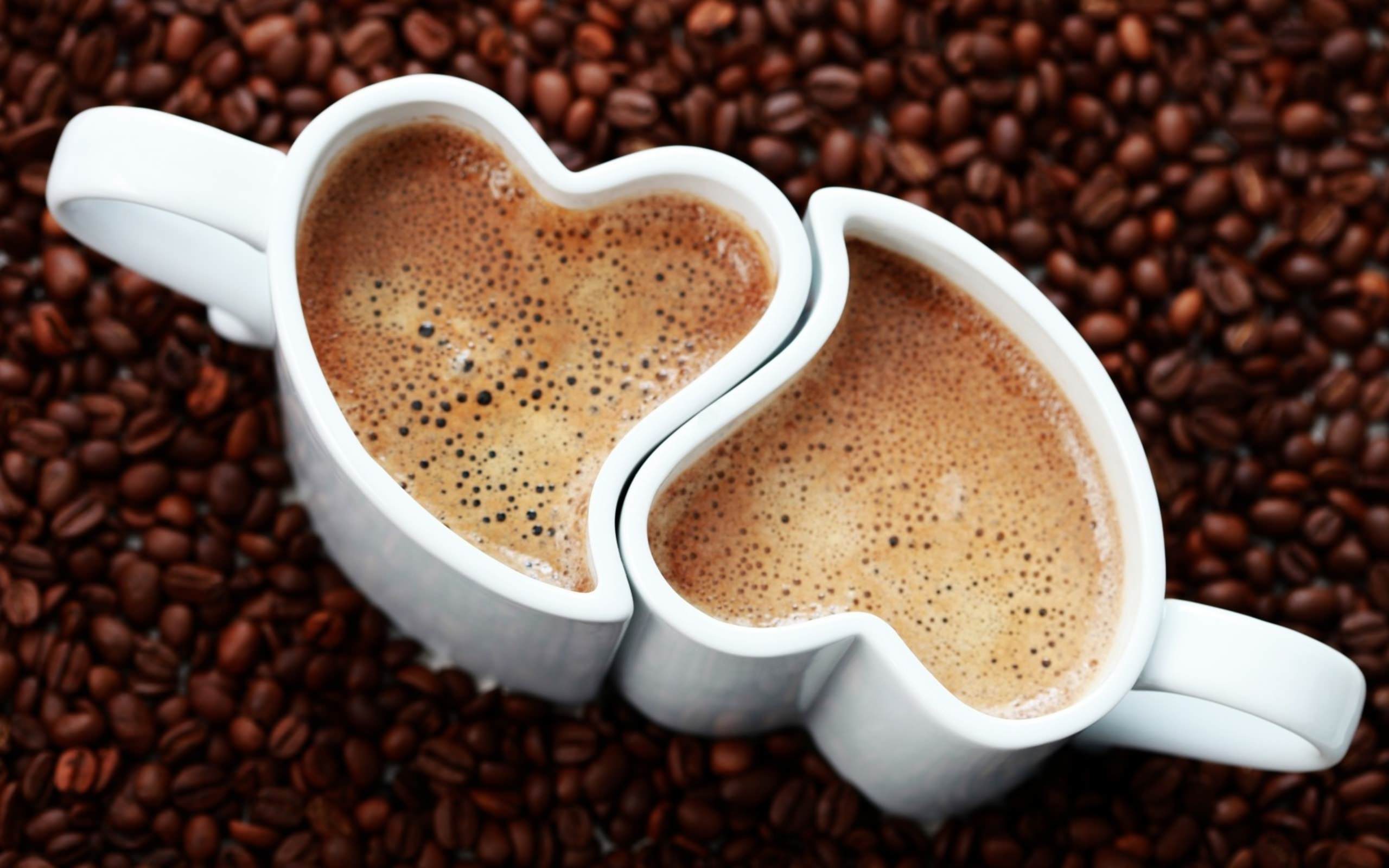 hình nền ly cà phê trái tim