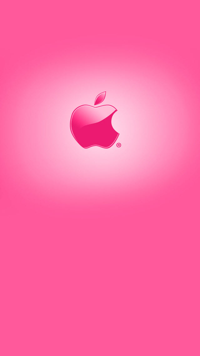 hình nền quả táo apple màu hồng đẹp