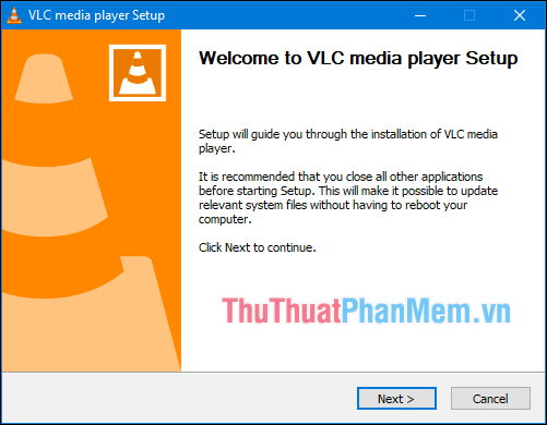 Cài đặt phần mềm VLC Player