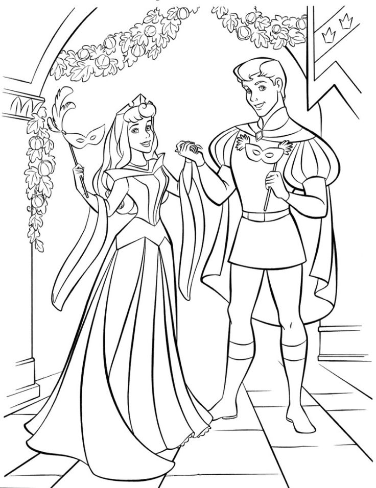 hình công chúa và hoàng tử