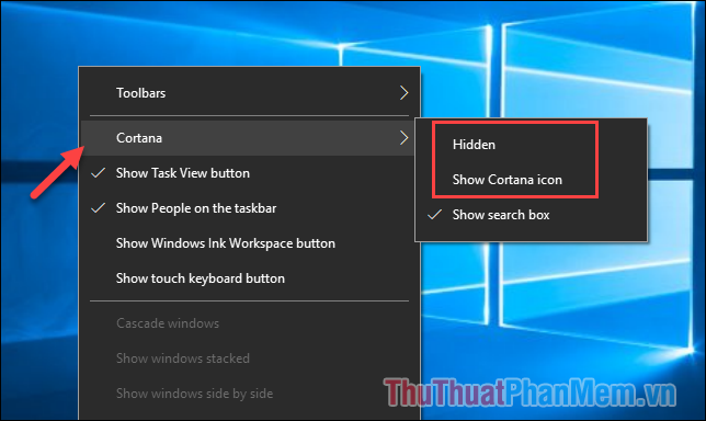 Cách tùy chỉnh thanh Taskbar trong Windows 10