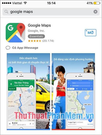 Tải xuống hoặc cập nhật phiên bản Google Maps mới nhất