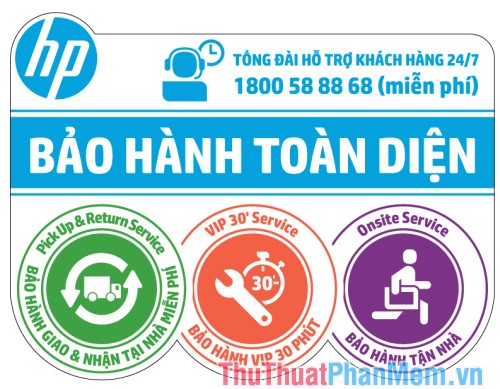 Địa chỉ các trung tâm bảo hành HP tại Việt Nam 2024