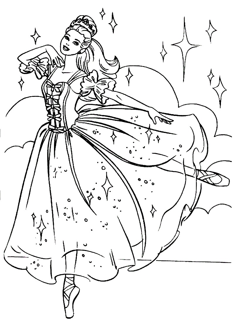 Tranh tô màu công chúa đẹp  (106)