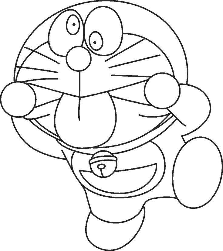 Tranh tô màu Doraemon  (17)