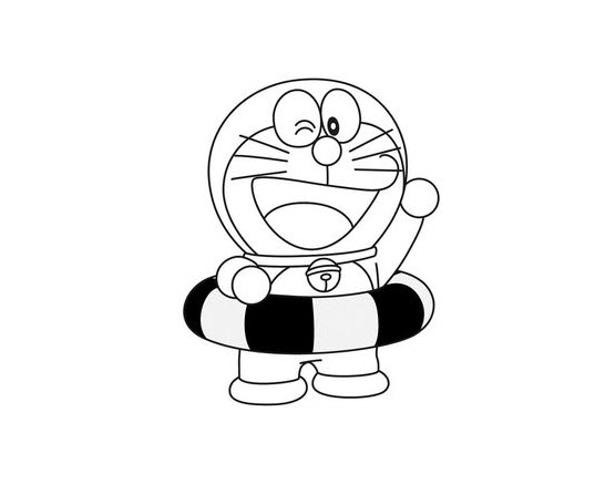 Tranh tô màu Doraemon  (22)