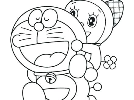 Tranh tô màu Doraemon  (25)