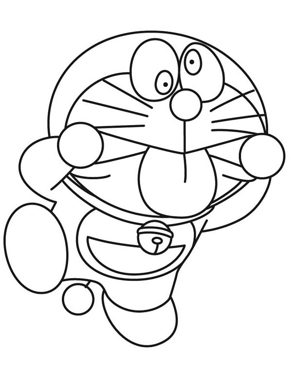 Tranh tô màu Doraemon  (54)