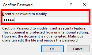 Nhập mật khẩu đã nhập để thay đổi mật khẩu