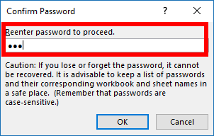 Nhập mật khẩu đã nhập để mở khóa mật khẩu