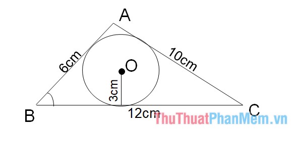 Tam giác ABC biết chu vi tam giác bằng 28 cm