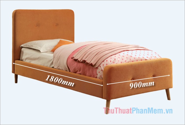 Kích thước giường ngủ trẻ em tiêu chuẩn
