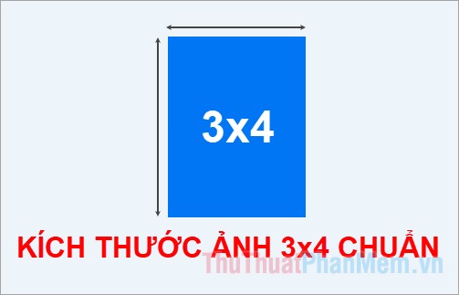 Kích thước chuẩn cho ảnh 3×4 được sử dụng như thế nào?